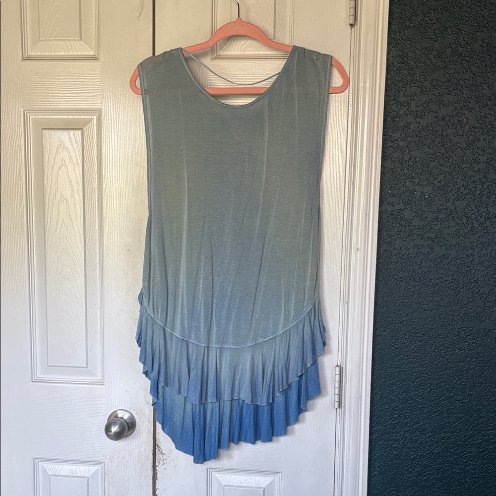 Free People Blue Iris Layered Dress